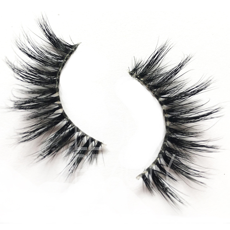 3D long mink eyelashes double layered are best artificial eyelashes UK ES03